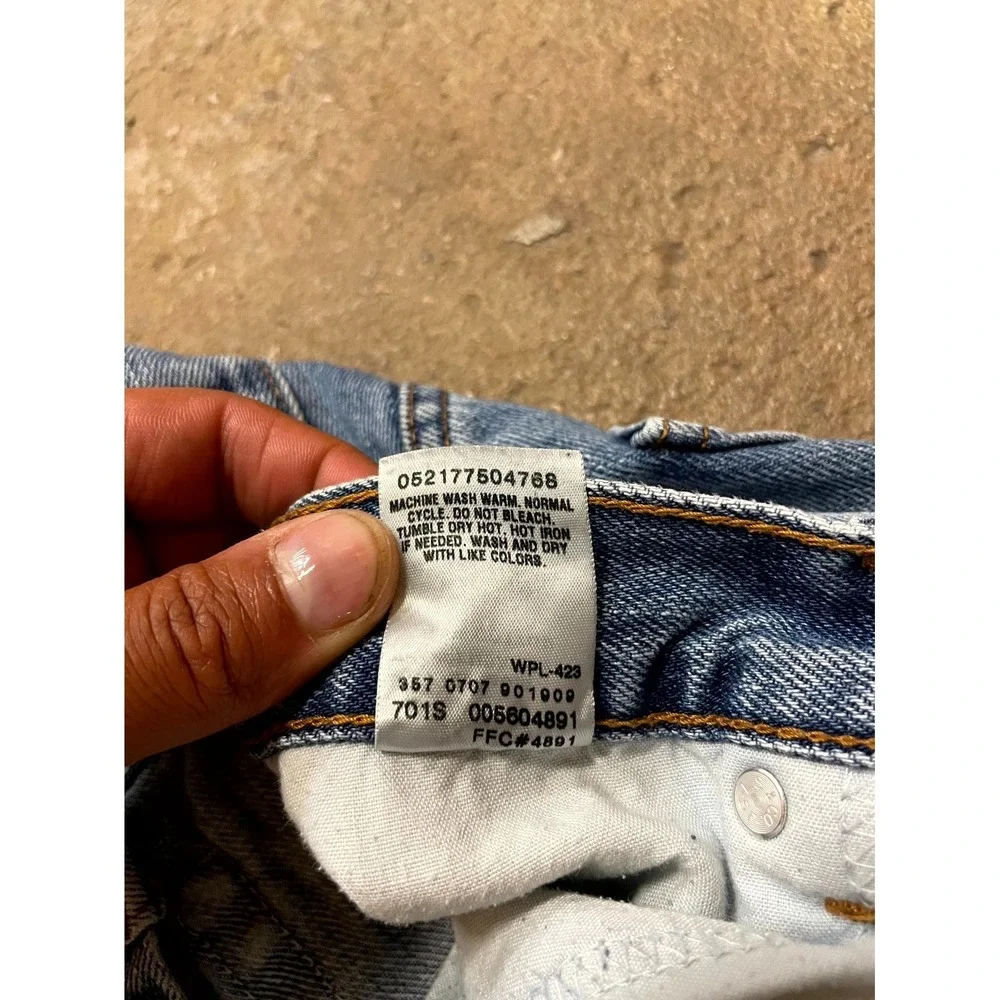 VTG Levi's 560 Comfort Fit Jeans Men 36x34 Blue Denim Stonewash Cotton High Rise